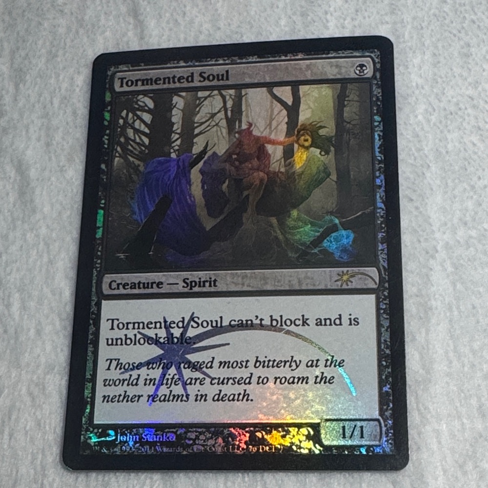 MTG Magic the Gathering Tormented Soul DCI PROMO
